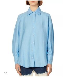 Sandro Lorraine Button Down Shirt